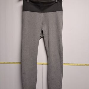 Fabletics Kids Charcoal and‎ Black Leggings